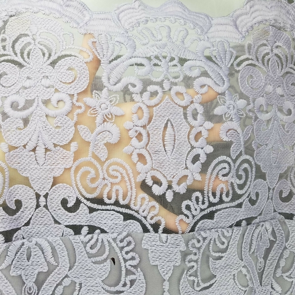 Embroidered Lace dress by Chi Chi London! - Picture 4 of 11